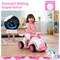 Ride On Sliding Car for Kids with Music and Hidden Seat Storage